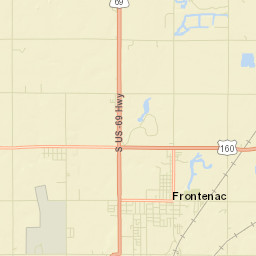 Frontenac Street Map