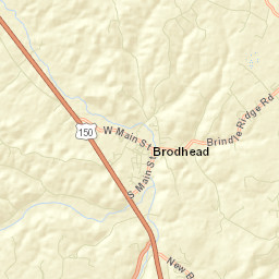 Brodhead Street Map