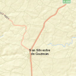 San Silvestre de Guzmán Street Map