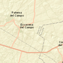 Escacena del Campo Street Map