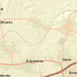 Espartinas Street Map