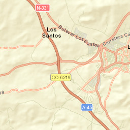 Lucena Street Map