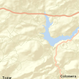 Colomera Street Map