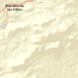 Benalúa de las Villas Street Map