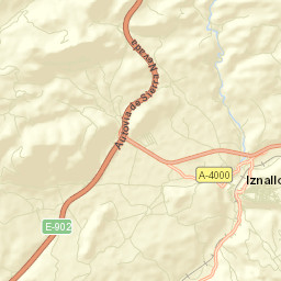 Iznalloz Street Map