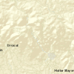 Urrácal Street Map