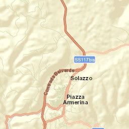Piazza Armerina Street Map