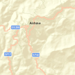 Aidone Street Map