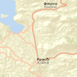 Kranídi Street Map