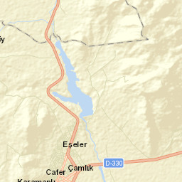 Karamanlı Street Map