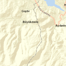 Halkapınar Street Map