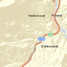 Pozantı Street Map
