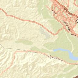 Mianeh Street Map