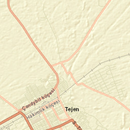 Tejen Street Map