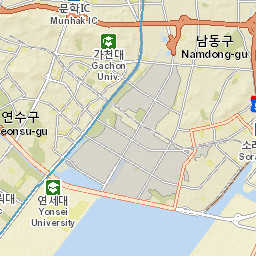 Yeonsu-gu Street Map