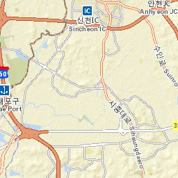 Siheung Street Map