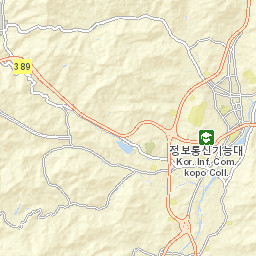 Gwangju Street Map