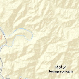 Jeongseon-gun Street Map