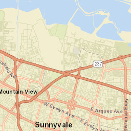 Sylvan Park California Street Map