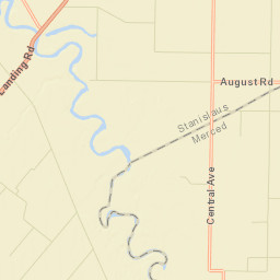 5800-7198 S Central Ave Turlock CA Street Map