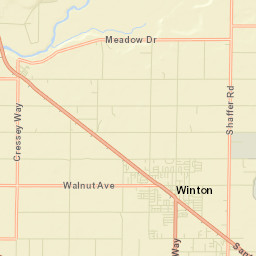 The Grove California Street Map