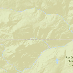 Summitville Colorado Street Map