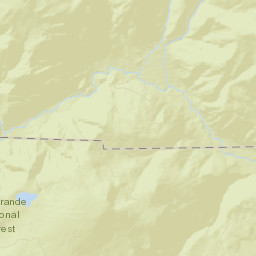 Jasper Colorado Street Map