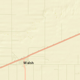 Walsh Colorado Street Map