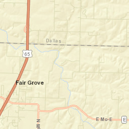 Fair Grove Street Map