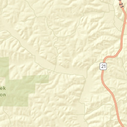 Reynolds County Street Map