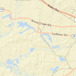 Hopkins County Street Map