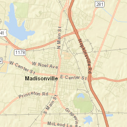929 Brown Road Madisonville KY Street Map