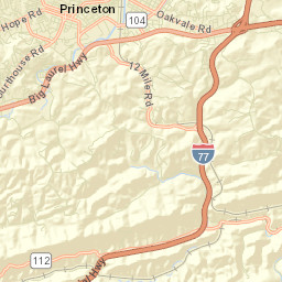 Princeton Street Map