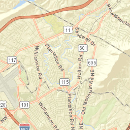 878-928 Lee Highway, Cloverdale, VA, USA Street Map