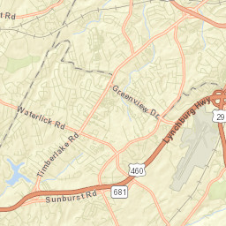 Timberlake Street Map