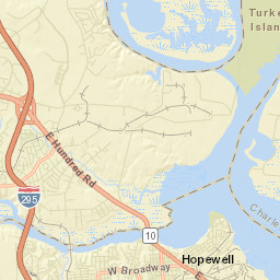 Enon Street Map