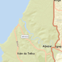Aljezur Street Map