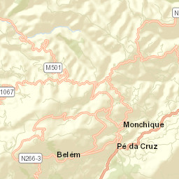 Monchique Street Map