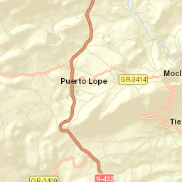 Moclín Street Map