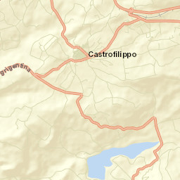 Castrofilippo Street Map