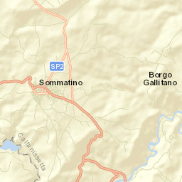 Sommatino Street Map