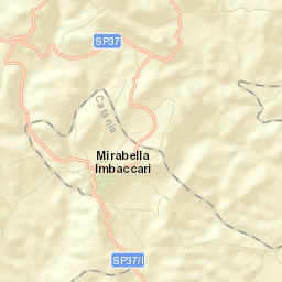 Mirabella Imbaccari Street Map