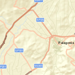 Palagonia Street Map