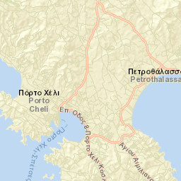 Pórto Chéli Street Map