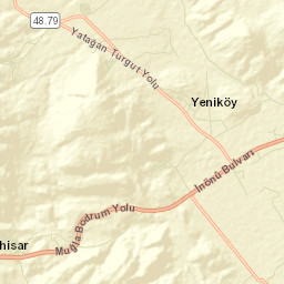 Yatağan Street Map