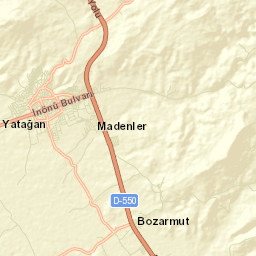 Bozarmut Street Map