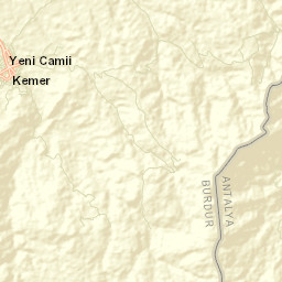Kemer Street Map