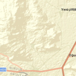 Kızılkaya Street Map