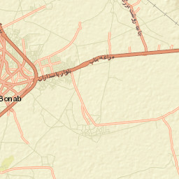 Bonab Street Map