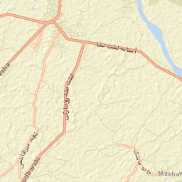 Lasht-e Nesha Street Map